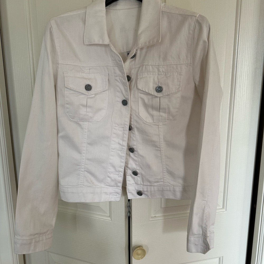 Kut From the Kloth White Women's Denim Jacket